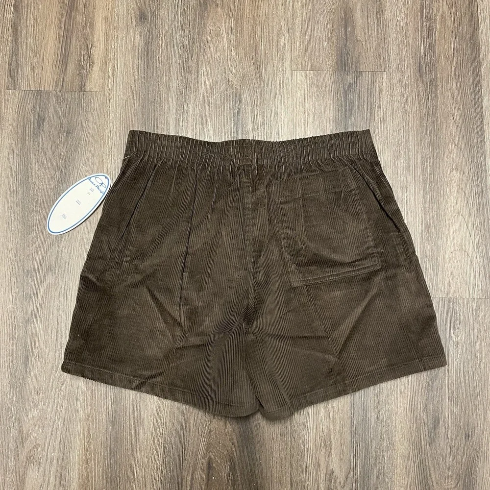 Vintage Pacific Ocean Brown Corduroy OP Shorts Surf Skate Dogtown Adult 34 NWT